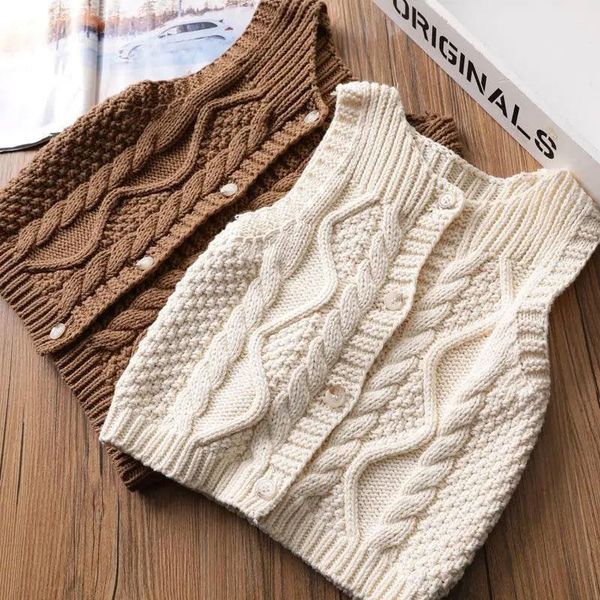 pullover baby girl vest autumn korean children's solid color boys winter clothes cute clothing knitted knit sweater, Blue
pullover baby girl vest autumn korean children's solid color boys winter clothes cute clothing knitted knit sweater, Blue