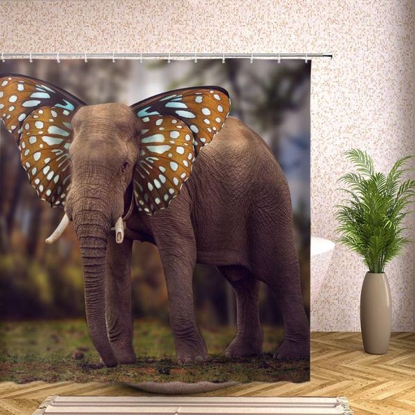 interesting elephant butterfly wing shower curtain creative tropical woods animal pattern shower partition polyester cloth
interesting elephant butterfly wing shower curtain creative tropical woods animal pattern shower partition polyester cloth