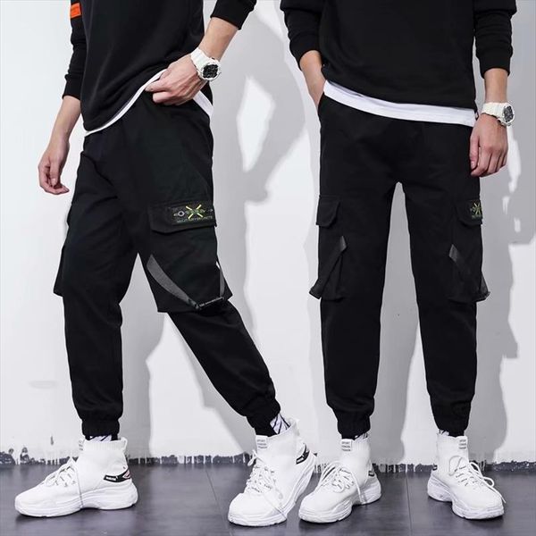 cargo kpop streetwear reflective women pant letters joggers trousers harem casual clothing elastic waist, Black
cargo kpop streetwear reflective women pant letters joggers trousers harem casual clothing elastic waist, Black