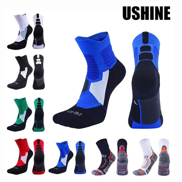 ushine professional outdoor sport cycling socks basketball football soccer running trekking men women, Black
ushine professional outdoor sport cycling socks basketball football soccer running trekking men women, Black