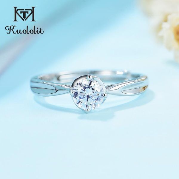 cluster rings kuololit natural moissanite for women 925 solid sterling silver class 4 claw lab diamond ring engagement wedding bride, Golden;silver
cluster rings kuololit natural moissanite for women 925 solid sterling silver class 4 claw lab diamond ring engagement wedding bride, Golden;silver