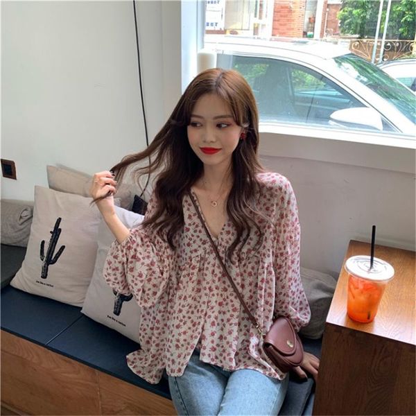 women's blouses & shirts 2021 summer fashion casual women chiffon shirt large size lightweight print v-neck slim clothes female sweat l, White
women's blouses & shirts 2021 summer fashion casual women chiffon shirt large size lightweight print v-neck slim clothes female sweat l, White