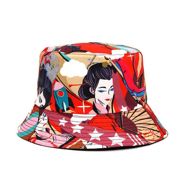 fashion bucket hat men women fisherman hat panama hip-hop street suncreen reversible fishing hats, Blue;gray
fashion bucket hat men women fisherman hat panama hip-hop street suncreen reversible fishing hats, Blue;gray