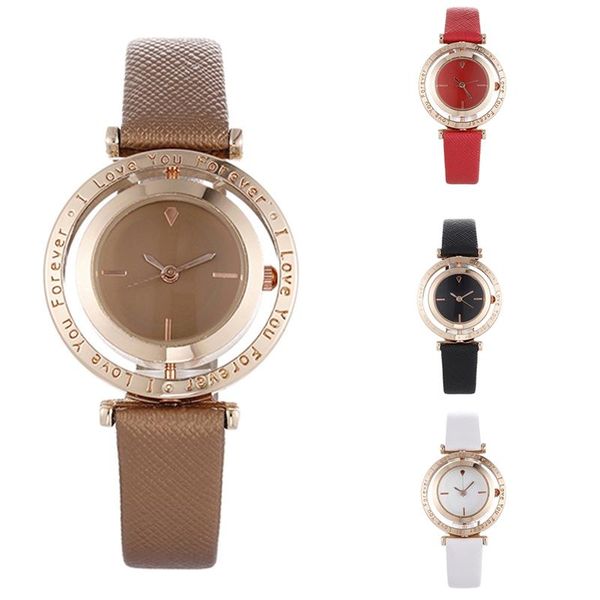 luxury ladies watch rose gold leather ladies watch color dial bracelet female clock, Slivery;brown
luxury ladies watch rose gold leather ladies watch color dial bracelet female clock, Slivery;brown