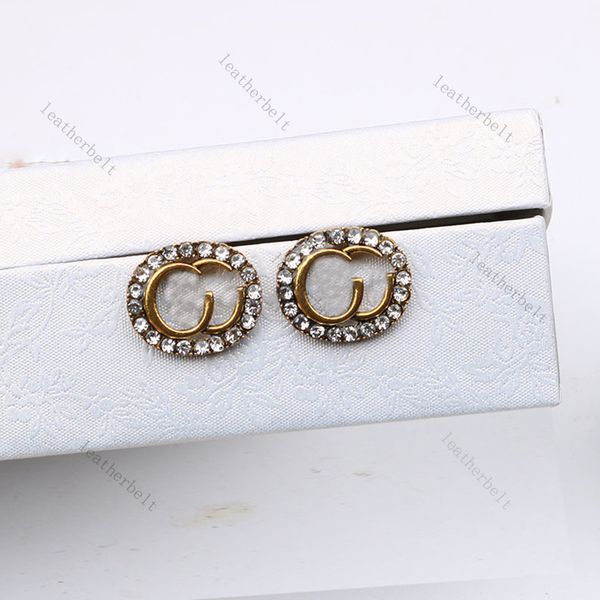 ellipse stud crystal earrings classic letter earring womens diamond ear studs christmas gift with box, Golden;silver
ellipse stud crystal earrings classic letter earring womens diamond ear studs christmas gift with box, Golden;silver