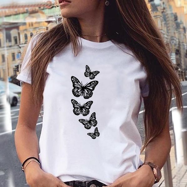 women's t-shirt women t-shirts 90s butterfly love trend ladies cartoon summer graphic print female stylish t shirt girl tee, White
women's t-shirt women t-shirts 90s butterfly love trend ladies cartoon summer graphic print female stylish t shirt girl tee, White
