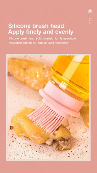 tools & accessories 1pc portable silicone oil bottle brush heat resistant grill brushes with cover liquid pastry kitchen baking bbq tool
tools & accessories 1pc portable silicone oil bottle brush heat resistant grill brushes with cover liquid pastry kitchen baking bbq tool