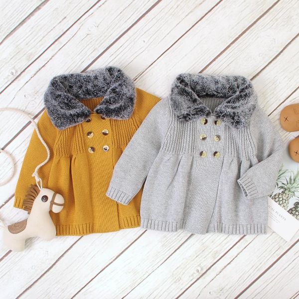 jackets 2021 baby girl clothes autumn and winter 0-3 years old knitted waist doll collar plush padded jacket for girls, Blue;gray
jackets 2021 baby girl clothes autumn and winter 0-3 years old knitted waist doll collar plush padded jacket for girls, Blue;gray