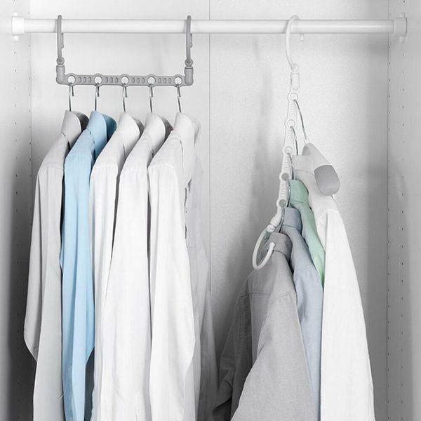 hangers & racks 1pc multi function foldable clothes hanger pp anti-skid folding hook save space
hangers & racks 1pc multi function foldable clothes hanger pp anti-skid folding hook save space