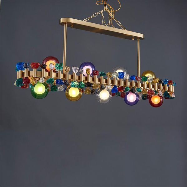 chandeliers zuuuvny led g9 postmodern colorful crystal glass ball round ceiling chandelier lustre hanging light fixture foyer living room
chandeliers zuuuvny led g9 postmodern colorful crystal glass ball round ceiling chandelier lustre hanging light fixture foyer living room
