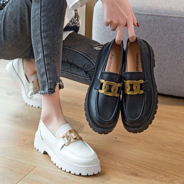 dress shoes platform women's loafers 2021 spring pumps footwear designer heels woman sneakers party ladies, Black
dress shoes platform women's loafers 2021 spring pumps footwear designer heels woman sneakers party ladies, Black