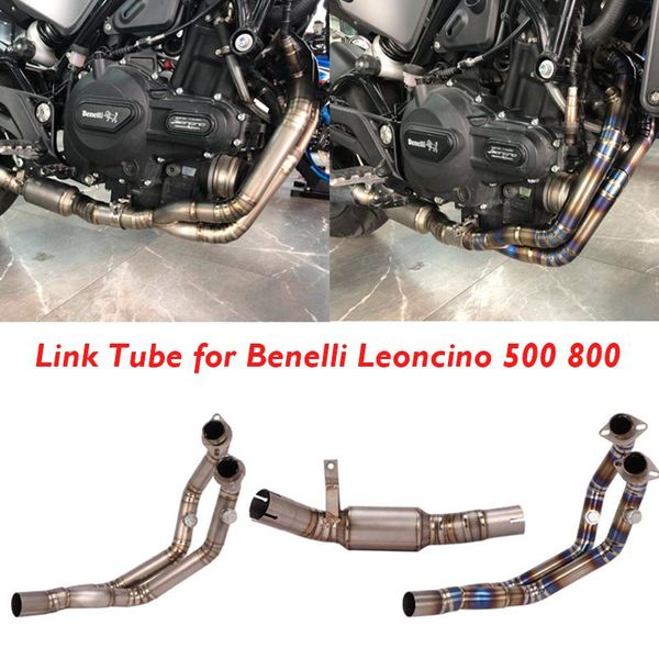 motorcycle exhaust system slip on pipe muffler connector middle connection link tube for benelli leoncino 500 800
motorcycle exhaust system slip on pipe muffler connector middle connection link tube for benelli leoncino 500 800