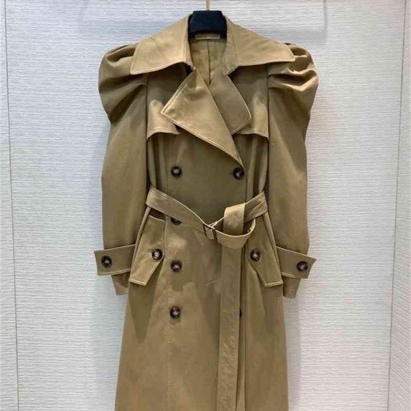 women's trench coats tvvovvin sleeve women coat puff double breasted khaki windbreaker woman bandage vintage casual overcoat winter cu5, Tan;black
women's trench coats tvvovvin sleeve women coat puff double breasted khaki windbreaker woman bandage vintage casual overcoat winter cu5, Tan;black