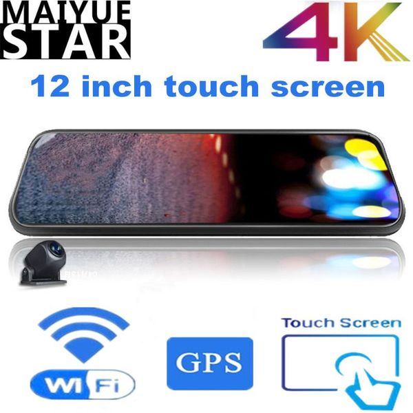 car dvr dvrs 12 inch dash cam 4k dual camera gps wifi automatic video recorder front rear view driving 24h parking monitor
car dvr dvrs 12 inch dash cam 4k dual camera gps wifi automatic video recorder front rear view driving 24h parking monitor