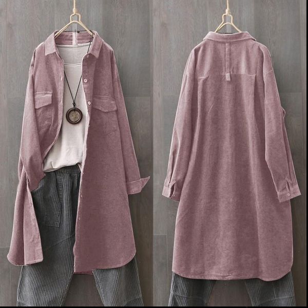 vintage casual cardigans shirts zanzea 2021 womens corduroy blouse long sleeve spring tunic female button down blusas oversized, White
vintage casual cardigans shirts zanzea 2021 womens corduroy blouse long sleeve spring tunic female button down blusas oversized, White