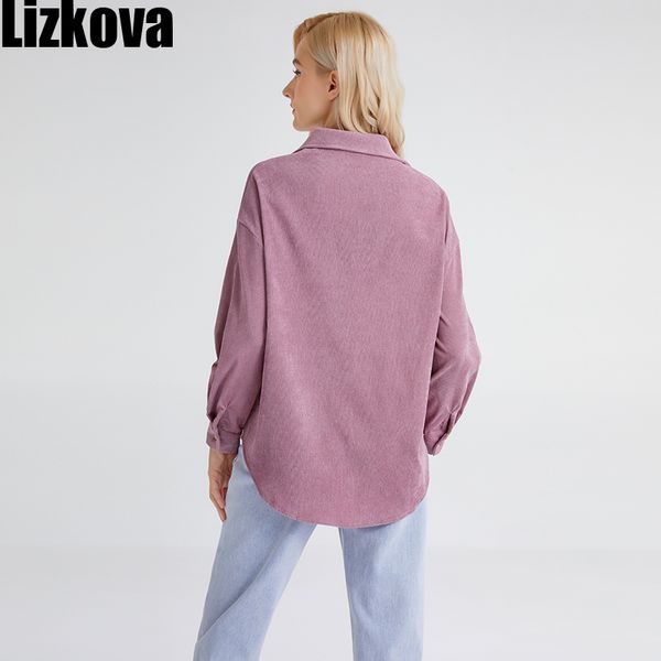 lizkova pink corduroy blouse women 2021 vintage long sleeve shirt spring blusas mujer harajuku 8867, Black;green
lizkova pink corduroy blouse women 2021 vintage long sleeve shirt spring blusas mujer harajuku 8867, Black;green