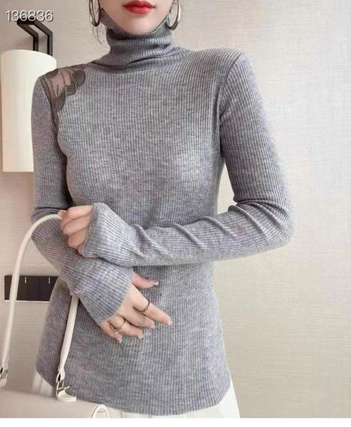 women's sweaters rk851 fashion 2021 runway luxury european design party style clothing, White;black
women's sweaters rk851 fashion 2021 runway luxury european design party style clothing, White;black