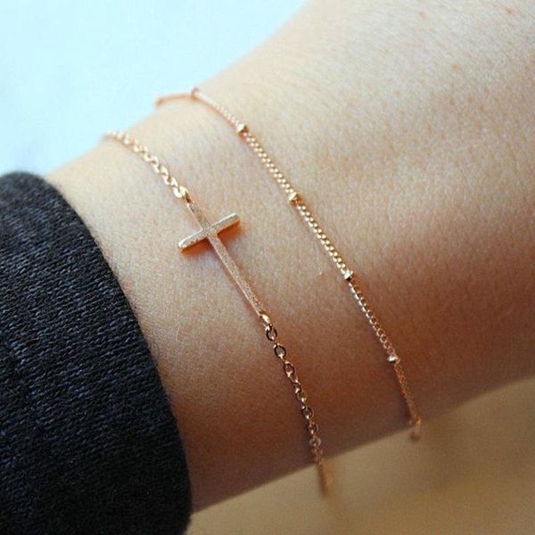 link, chain stainless steel bracelet, sideways cross, dew dew, now , fashionable cross bracel, Black
link, chain stainless steel bracelet, sideways cross, dew dew, now , fashionable cross bracel, Black