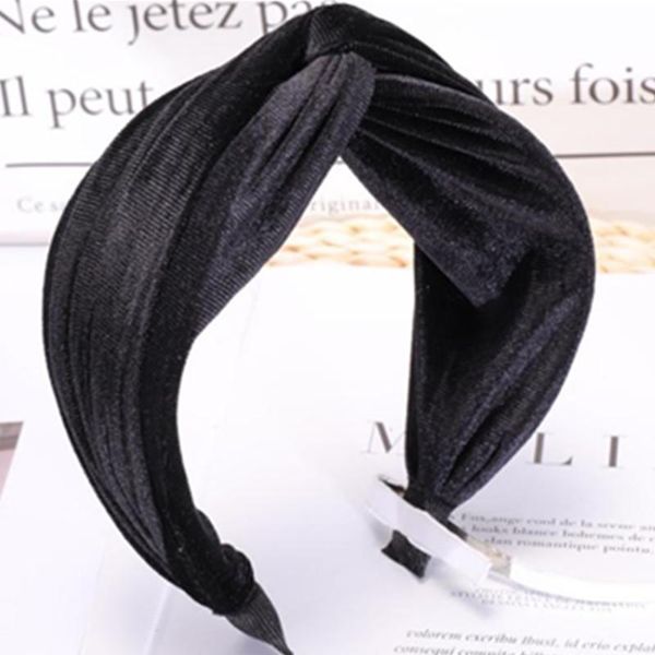 hair accessories black velvet cross headband for women winter headwear solid hairband adults wide head band
hair accessories black velvet cross headband for women winter headwear solid hairband adults wide head band