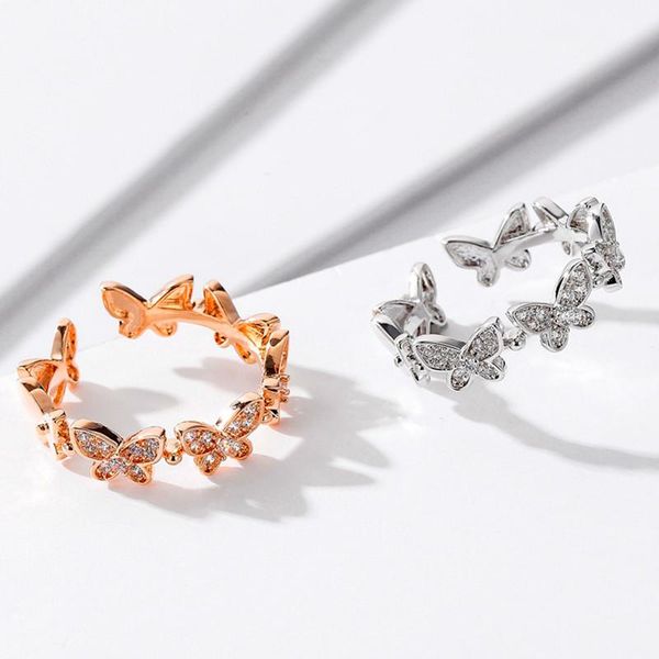 wedding rings uilz fashion cubic zirconia cz open adjustable rose gold dancing moving butterfly for women jewelry bague anillo, Slivery;golden
wedding rings uilz fashion cubic zirconia cz open adjustable rose gold dancing moving butterfly for women jewelry bague anillo, Slivery;golden