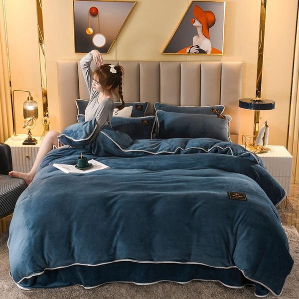 bedding sets winter luxury milk velvet four warm fleece baby duvet cover set soft bed sheet
bedding sets winter luxury milk velvet four warm fleece baby duvet cover set soft bed sheet