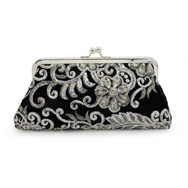new style velvet computer embroidered bead banquet cheongsam hand women's shoulder slant span bag
new style velvet computer embroidered bead banquet cheongsam hand women's shoulder slant span bag