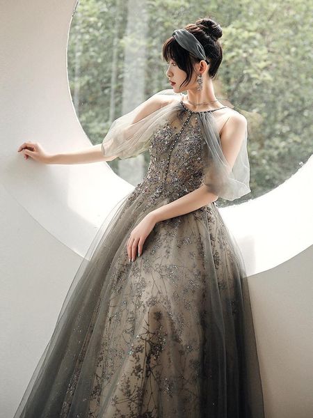 party dresses gorgeous prom woman halter night gowns sequined crystal ring sleeves long robe backless bandage evening dress, White;black
party dresses gorgeous prom woman halter night gowns sequined crystal ring sleeves long robe backless bandage evening dress, White;black