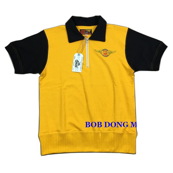 bob dong colour block t-shirts for men summer 1/4 motorcycle zipper shirt p574, White
bob dong colour block t-shirts for men summer 1/4 motorcycle zipper shirt p574, White