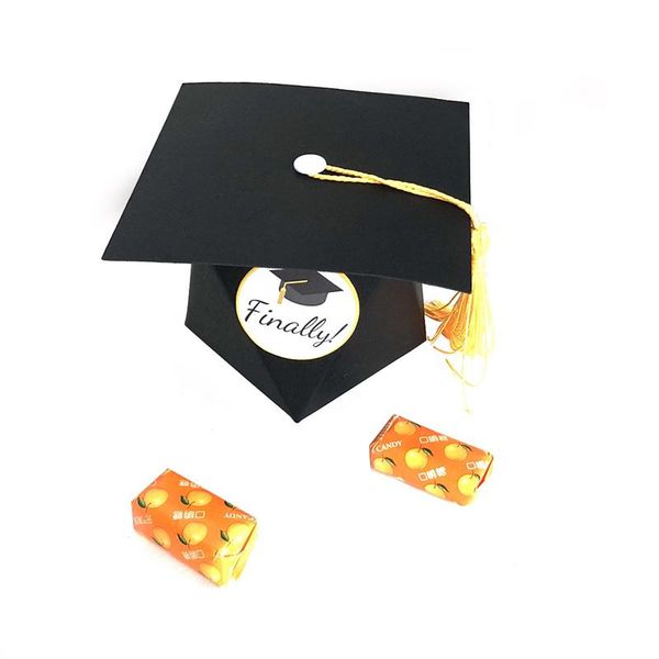 party hats 12pcs/lot european bachelor hat cap bag candy box graduation favor gift boxes paper packaging with tassel label
party hats 12pcs/lot european bachelor hat cap bag candy box graduation favor gift boxes paper packaging with tassel label