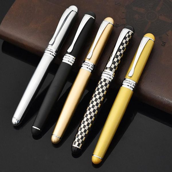 fountain pens luxury jinhao brand metal pen for business gift writing canetas office school suppliers 4539
fountain pens luxury jinhao brand metal pen for business gift writing canetas office school suppliers 4539