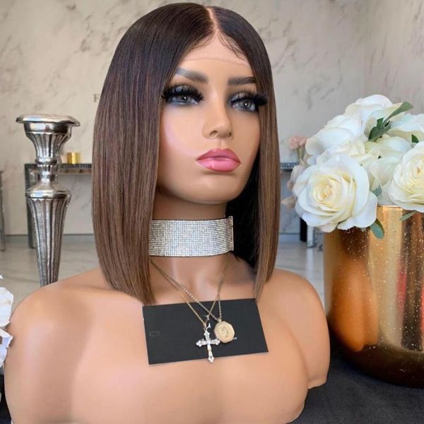 synthetic wigs ombre brown silky straight short bob 180% density lace front for women hair daily wear wig cosplay, Black
synthetic wigs ombre brown silky straight short bob 180% density lace front for women hair daily wear wig cosplay, Black