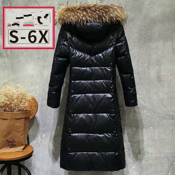 Women Winter with Hood White Duck Down Lady Big Leather Collar Loose Cotton Jacket Plus Size Thick C99 Jgld, Black
Women Winter with Hood White Duck Down Lady Big Leather Collar Loose Cotton Jacket Plus Size Thick C99 Jgld, Black
