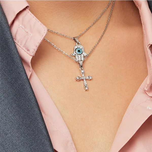 chains nz1434 cross border european and american jewelry creative simple necklace retro eyes inlaid with diamond pendant, Silver
chains nz1434 cross border european and american jewelry creative simple necklace retro eyes inlaid with diamond pendant, Silver