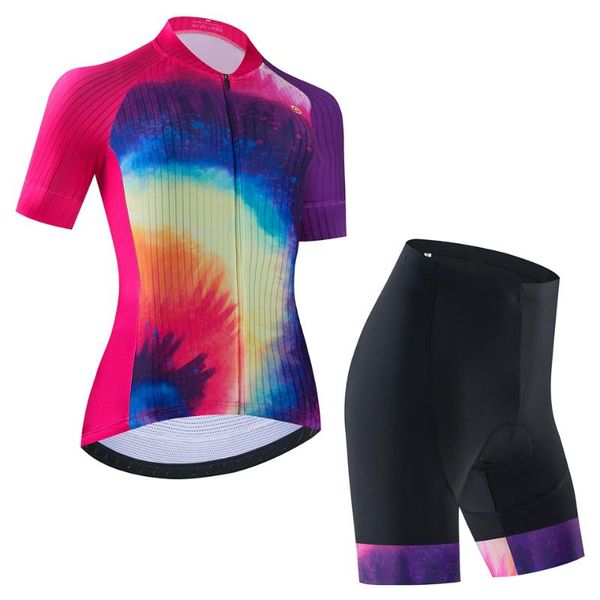 racing sets 2021 women cycling pro bicycle clothes bib shorts clothing ropa ciclismo girls shirts mtb bike jerseys flower, Black;blue
racing sets 2021 women cycling pro bicycle clothes bib shorts clothing ropa ciclismo girls shirts mtb bike jerseys flower, Black;blue