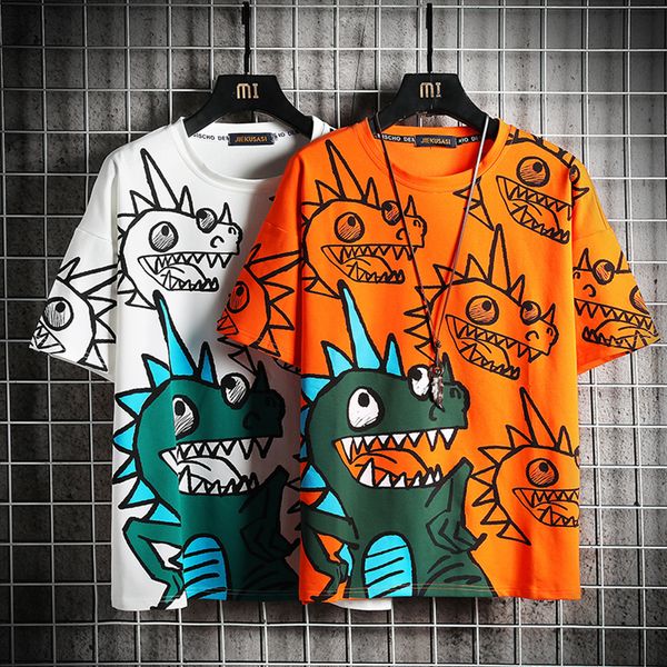 2021 new cute tshirts graffiti print tee shirts streetwear harajuku dinosaurs short sleeve men fashion summer t-shirts w4dh, White;black
2021 new cute tshirts graffiti print tee shirts streetwear harajuku dinosaurs short sleeve men fashion summer t-shirts w4dh, White;black