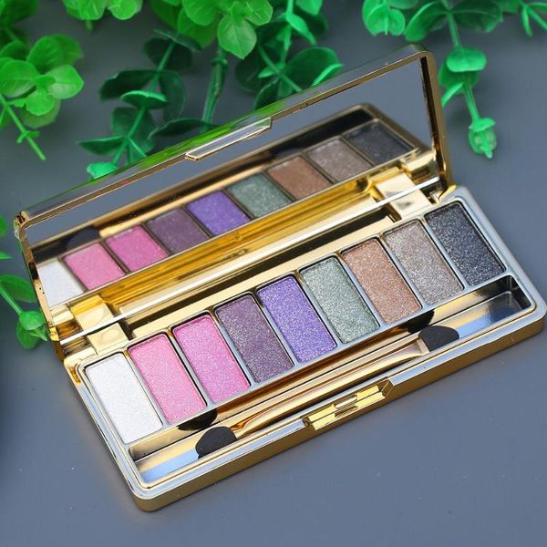eye shadow 9 colors shimmer eyeshadow palete diamond bright makeup palette & cosmetic brush set
eye shadow 9 colors shimmer eyeshadow palete diamond bright makeup palette & cosmetic brush set