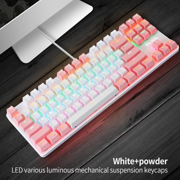 keyboards k100 two-color board 87- green axis cap usb mouse mechanical caps and gaming wired n8o7
keyboards k100 two-color board 87- green axis cap usb mouse mechanical caps and gaming wired n8o7