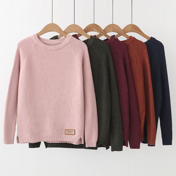 women's sweaters women autumn o-neck casual sweater knitted 2021 female solid pullover soft tight ladies jumper loose basic, White;black
women's sweaters women autumn o-neck casual sweater knitted 2021 female solid pullover soft tight ladies jumper loose basic, White;black