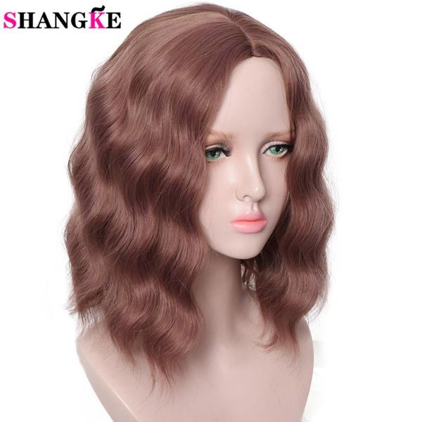 synthetic wigs shangke short wavy womens wig natural part side hair heat resistant for women fiber daily false, Black
synthetic wigs shangke short wavy womens wig natural part side hair heat resistant for women fiber daily false, Black