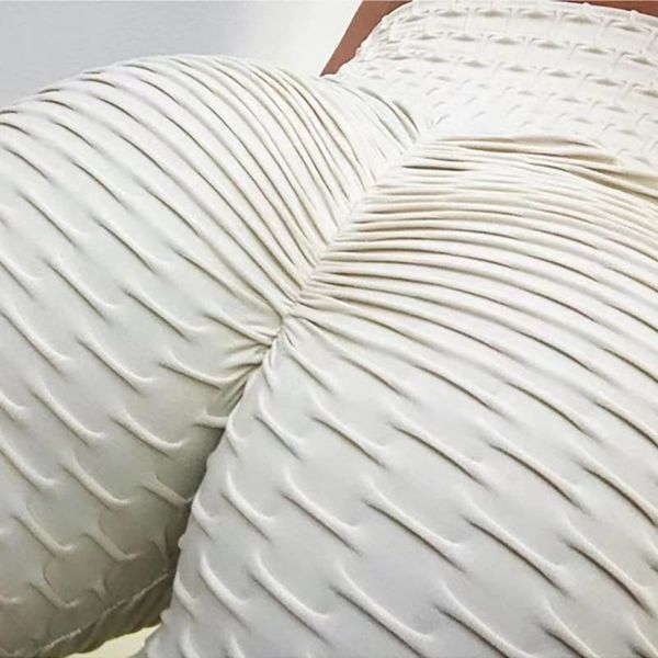 2021jacquard bubble yoga pants female designer european and american high waist hip lifting tights leggings peach hips#2021as