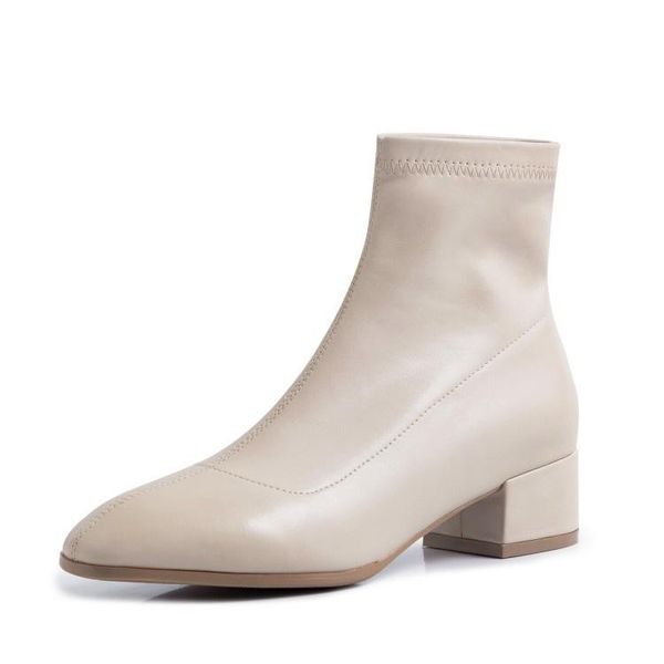 boots spring and autumn 2021 elastic women's short thick heel high korean thin single net red, Black
boots spring and autumn 2021 elastic women's short thick heel high korean thin single net red, Black