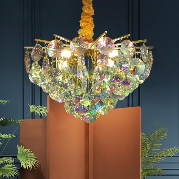 chandeliers luxury colorful crystal chandelier for living room modern cristal hanging lamp led indoor home decor creative lighting fixtures
chandeliers luxury colorful crystal chandelier for living room modern cristal hanging lamp led indoor home decor creative lighting fixtures
