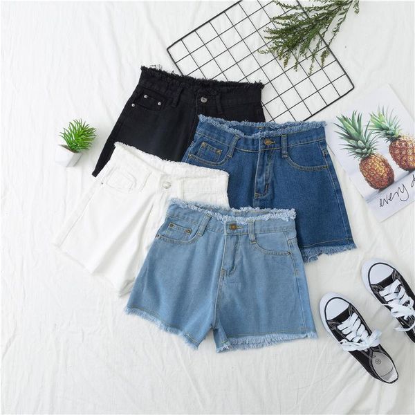 women's jeans vintage women shorts for high waist summer harajuku denim n0055, Blue
women's jeans vintage women shorts for high waist summer harajuku denim n0055, Blue