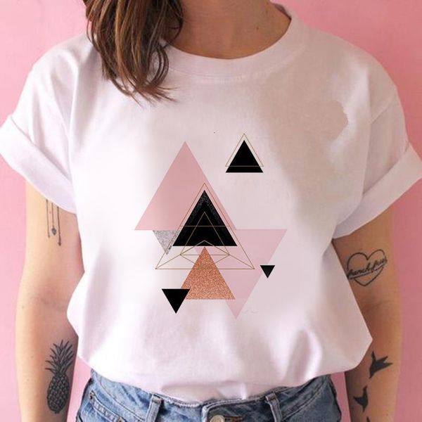 2021 summer women t-shirt geometry printed tshirts casual tee harajuku 90s vintage white tshirt female clothing
2021 summer women t-shirt geometry printed tshirts casual tee harajuku 90s vintage white tshirt female clothing