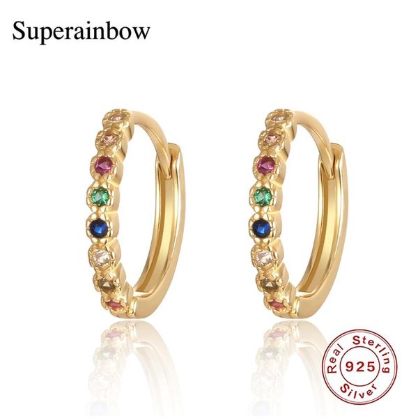 hoop & huggie superainbow 925 sterling silver earrings with rainbow zircon for women men girl jewelry sr-e205, Golden;silver
hoop & huggie superainbow 925 sterling silver earrings with rainbow zircon for women men girl jewelry sr-e205, Golden;silver