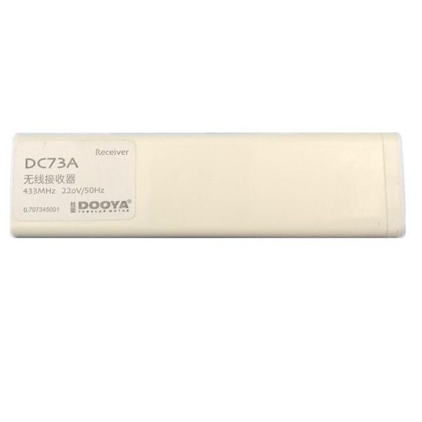 smart home control wireless receiver, dooya brand, work with remote for standard 4 wires motors
smart home control wireless receiver, dooya brand, work with remote for standard 4 wires motors