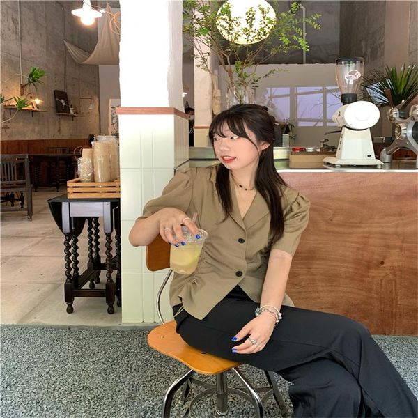 women's suits & blazers casual all-match drawstring blazer, White;black
women's suits & blazers casual all-match drawstring blazer, White;black