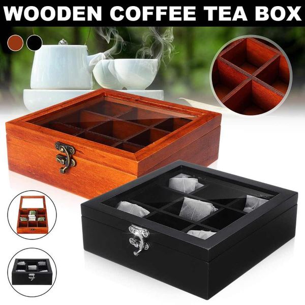 retro black/brown square box wooden handmade natural container storage box for coffee canddy 9-slots window view
retro black/brown square box wooden handmade natural container storage box for coffee canddy 9-slots window view