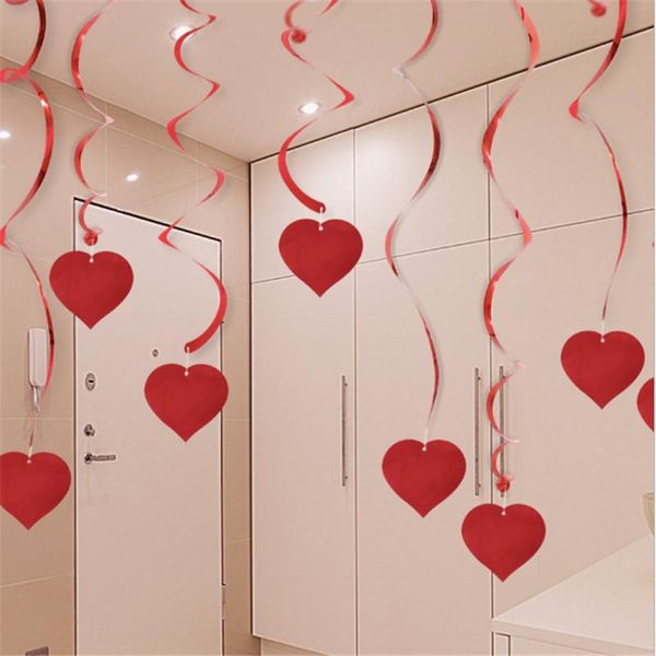 party decoration 6pc/pack wedding love heart ceiling hanging spiral garland home decora diy ornaments supplies-s
party decoration 6pc/pack wedding love heart ceiling hanging spiral garland home decora diy ornaments supplies-s