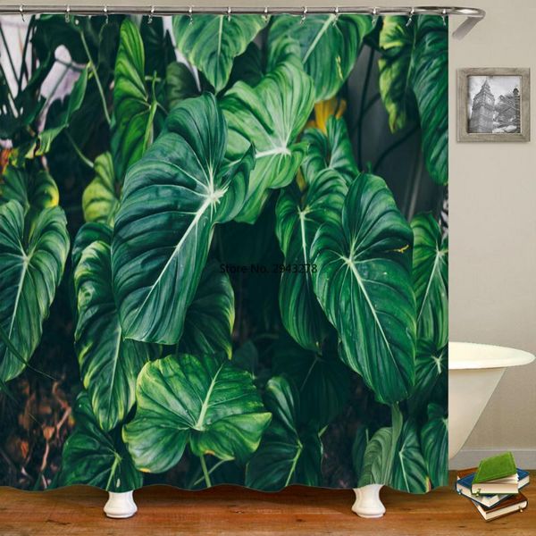 shower curtains waterproof bathroom tropical plants leaves bath 3d printing with hooks washable polyester cloth decor
shower curtains waterproof bathroom tropical plants leaves bath 3d printing with hooks washable polyester cloth decor